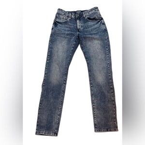 Lazer Men's Blue Denim Jeans Slim Fit 34x34